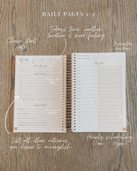 The Plan to GRO Daily Planner